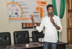 Richrd Folly a créé au Togo une entreprise qui utilise les données satellitares pour la surveillance de la Terre